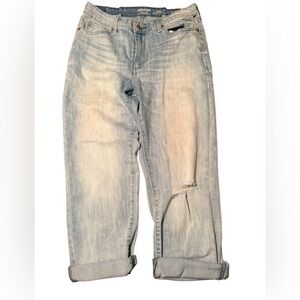 Signature Levi’s Darted High Waist/Drop Crotch Baggy Fit High Ankle Straight